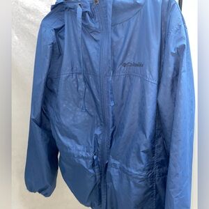 WOMENS COLUMBIA RAINCOAT SIZE XL